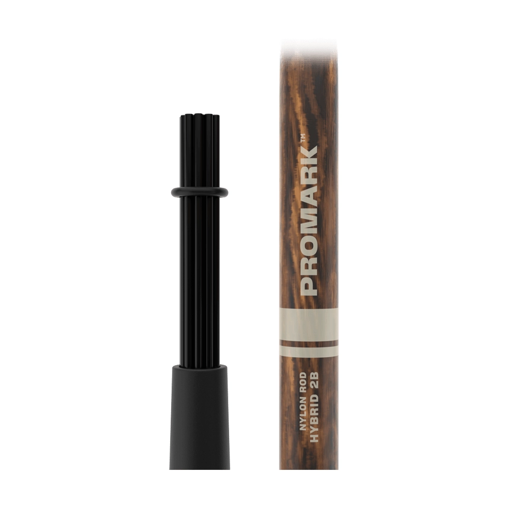 Promark PMHRN 2B Nylon Hybrid Rods Bundle Sticks