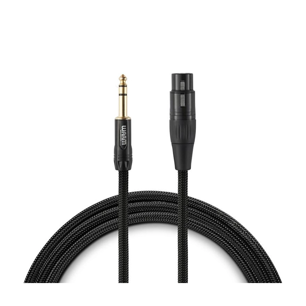 Warm Audio Premier Gold XLR Female to TRS Male Cable - 6'