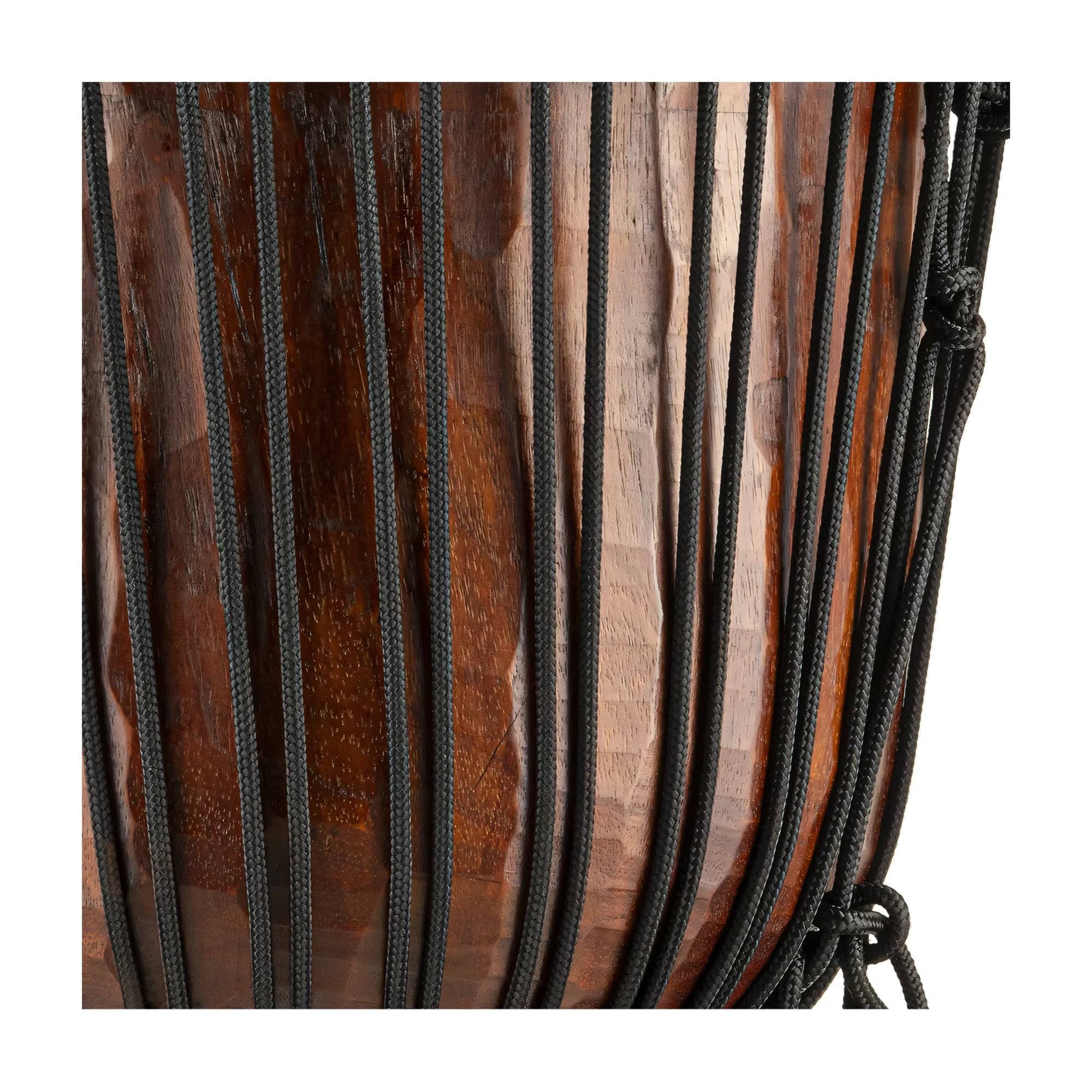 Meinl Percussion PROADJ2-M Professional 10-Inch African Style Rope Tuned Djembe rope close up