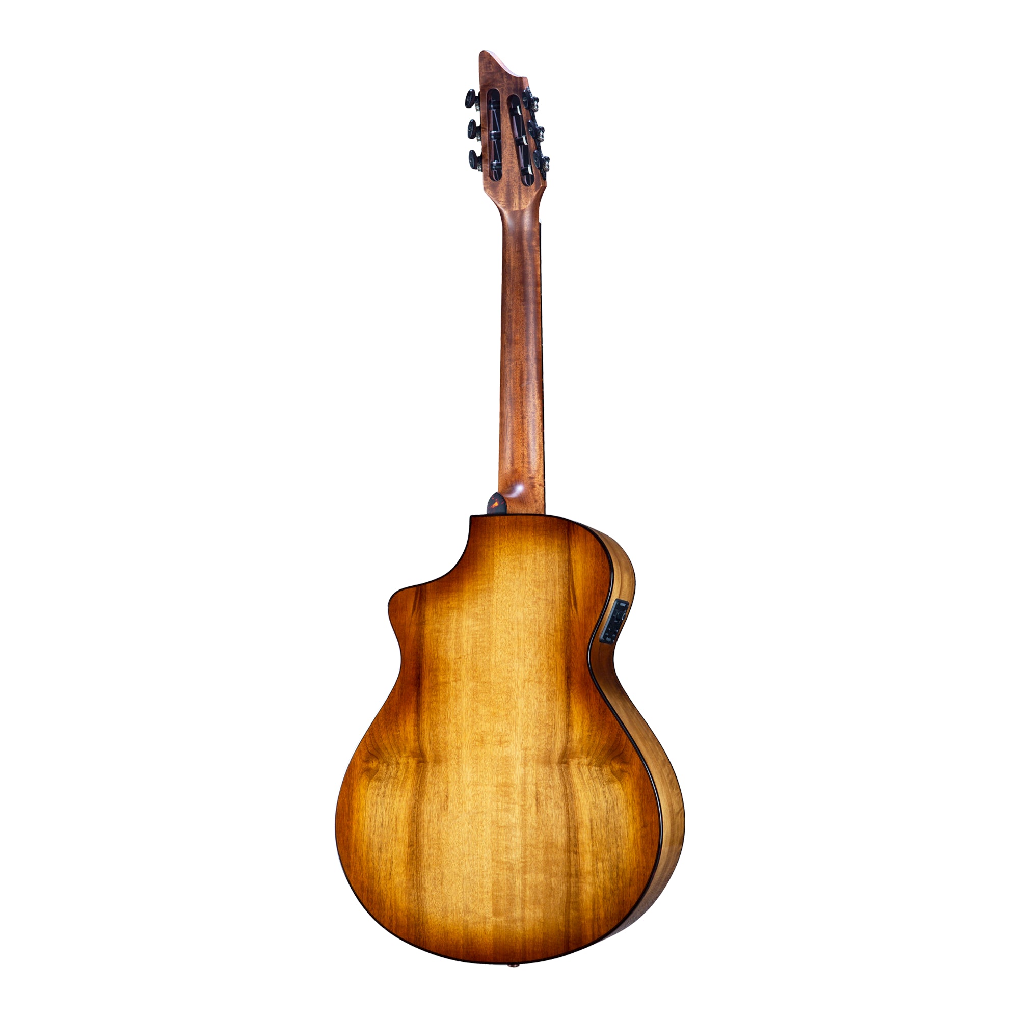 Guitarra acústica-eléctrica de cuerdas de nailon Breedlove Eco Pursuit Exotic S Concert Ce - Tapa natural / Ámbar