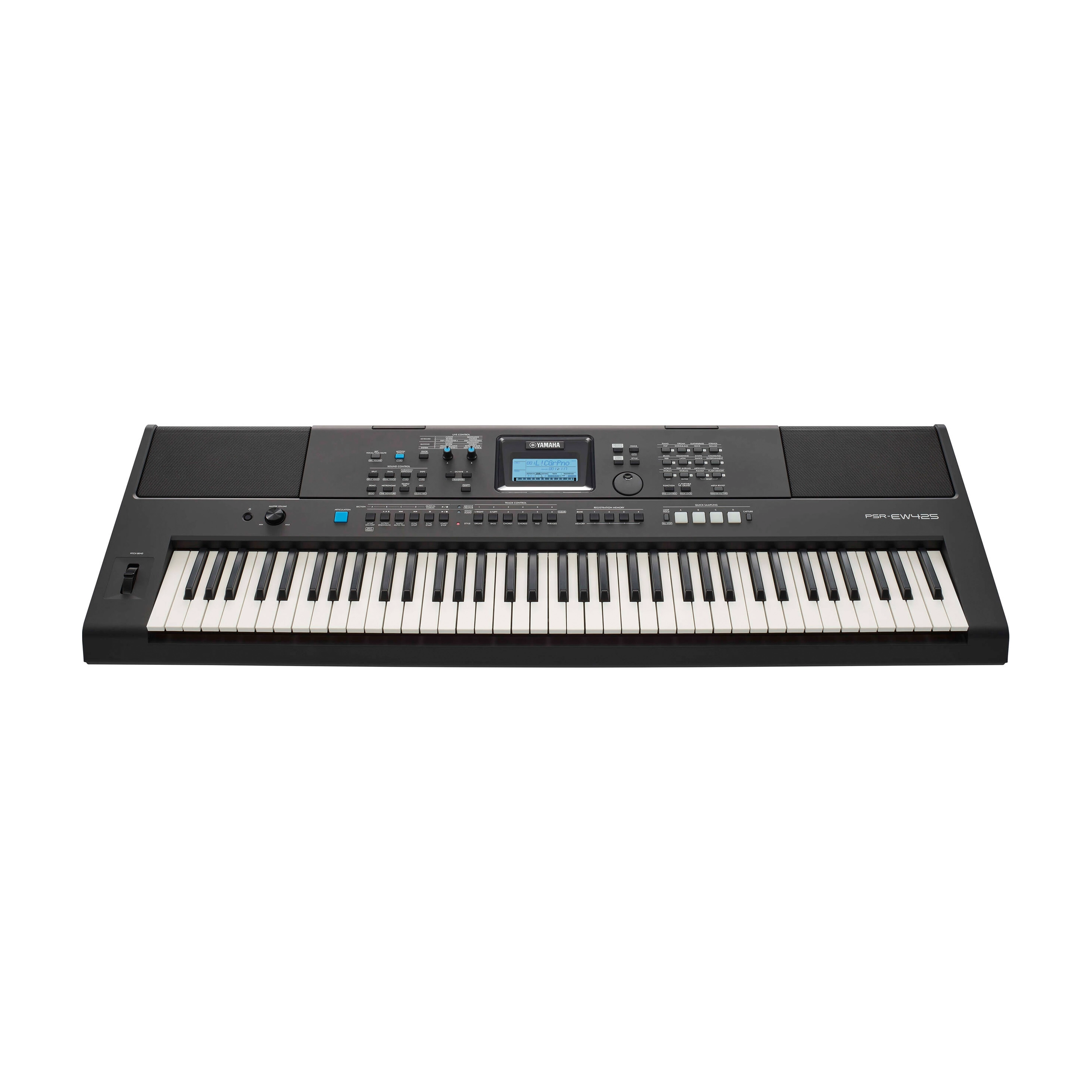 Yamaha PSR-EW425, Arreglador portátil de 76 teclas