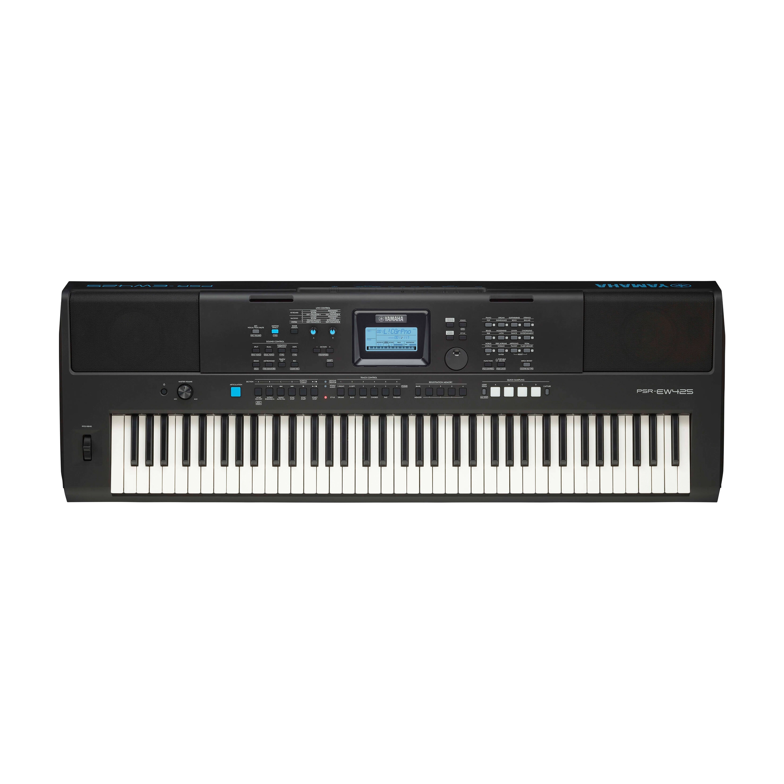 Yamaha PSR-EW425, Arreglador portátil de 76 teclas