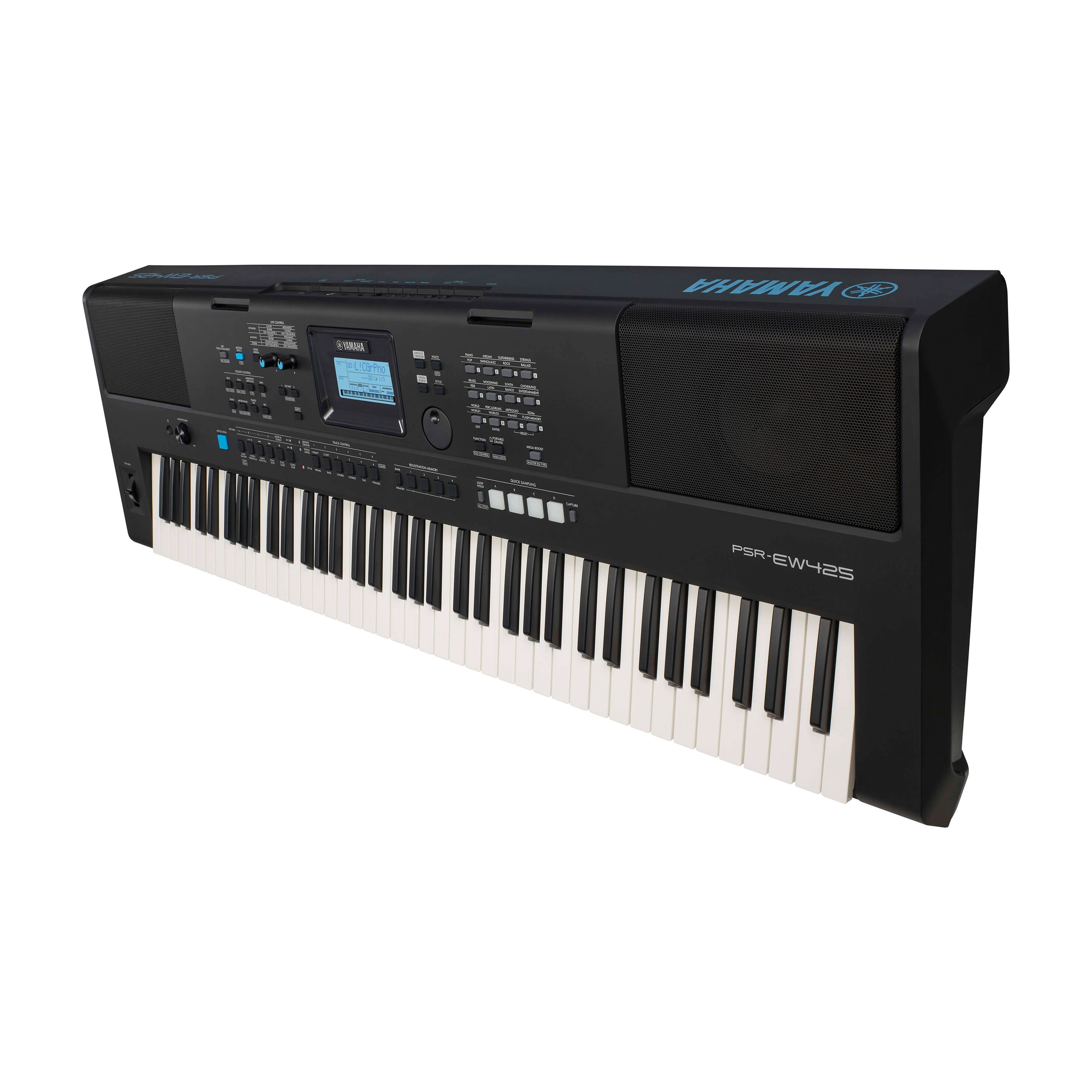 Yamaha PSR-EW425, Arreglador portátil de 76 teclas