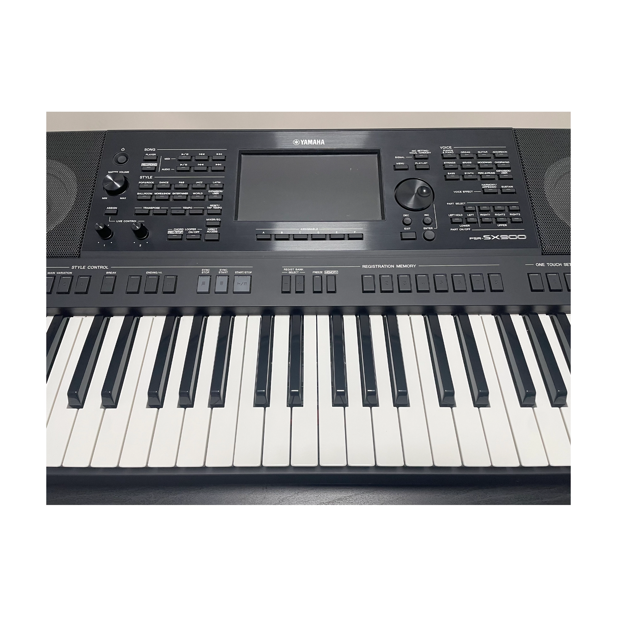 Yamaha PSR-SX900 61-Key High-Level Arranger Keyboard - Open Box