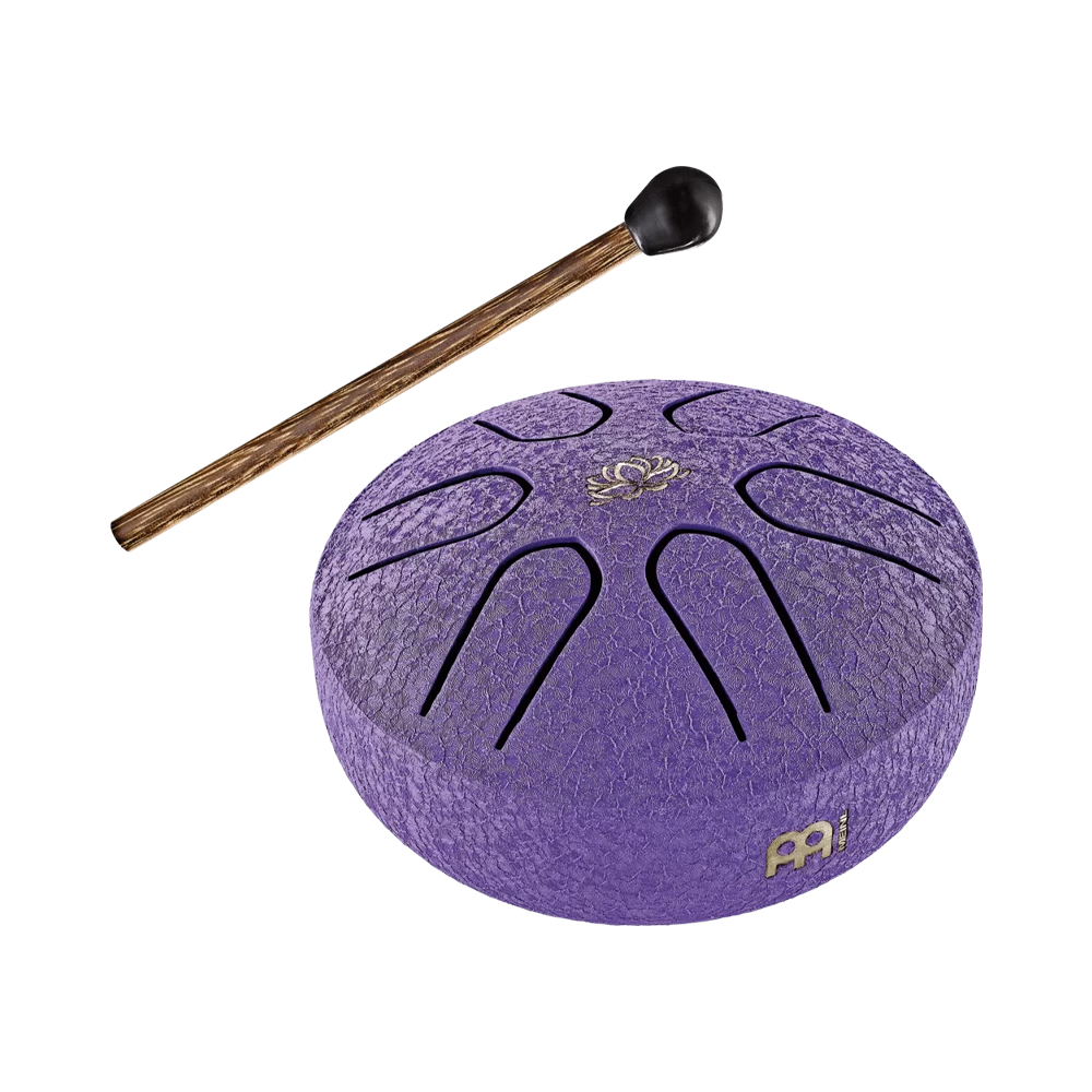 Meinl Sonic Energy Pocket Tongue Drum - Lotus Flower - Purple