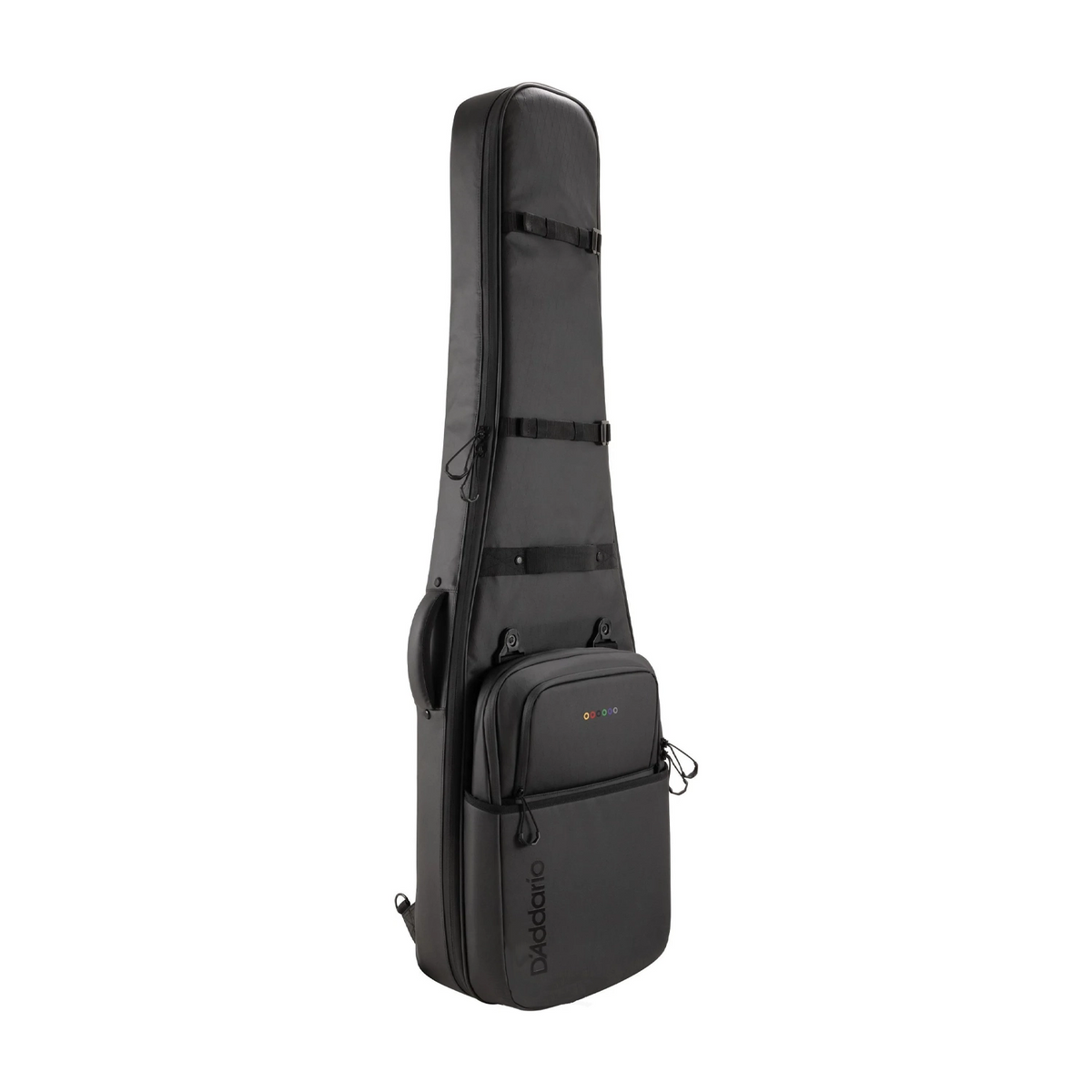 D'Addario Backline Electric Guitar Case front side angle view