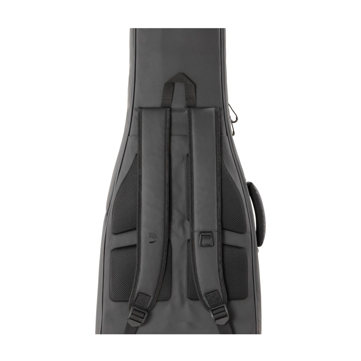 D'Addario Backline Electric Bass Gig Bag back panel view shoulder straps