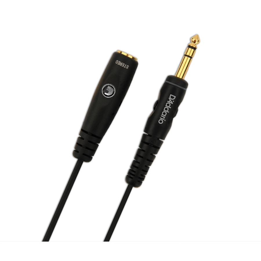 Cable de extensión para auriculares D'Addario de 20'