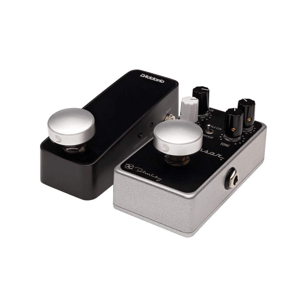 D'Addario Footswitch Topper 2 Pack - Silver