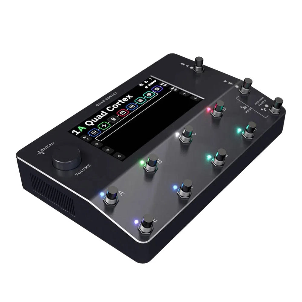 Neural Dsp Quad Cortex Quad-Core Digital Effects Modeler/Profiling Floorboard