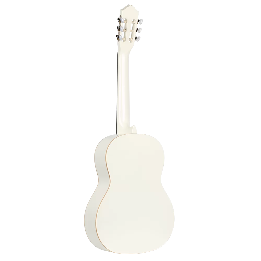 Ortega R121WH Family Series 4/4 Classical Guitar - White