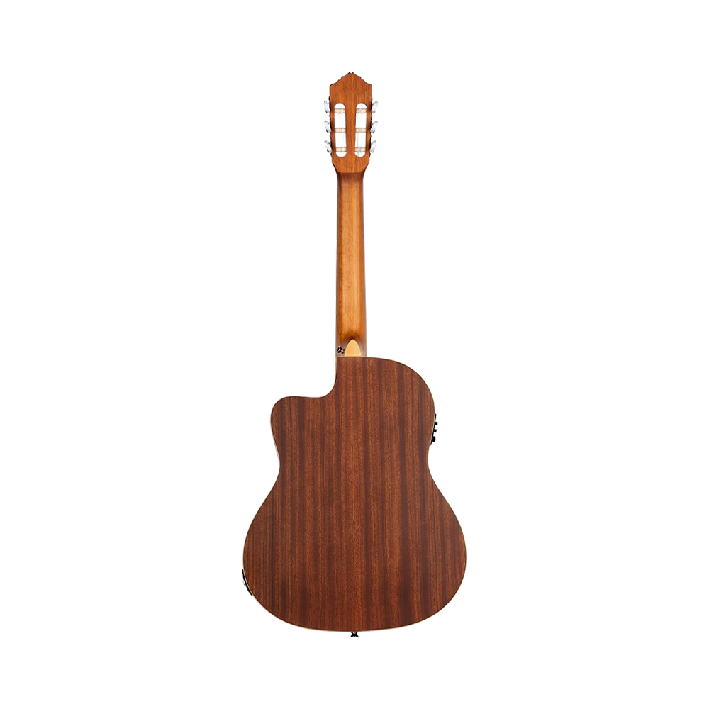 Ortega Family Series RCE125SN Thinline Acoustic-Electric Classical Guitar - Satin Natural