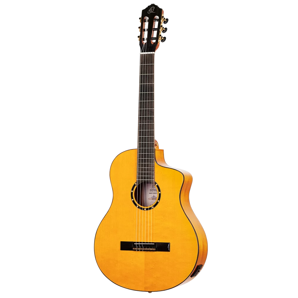 Ortega Family Series Pro Rce170f Full Size Acoustic Electric Guitar - Natural