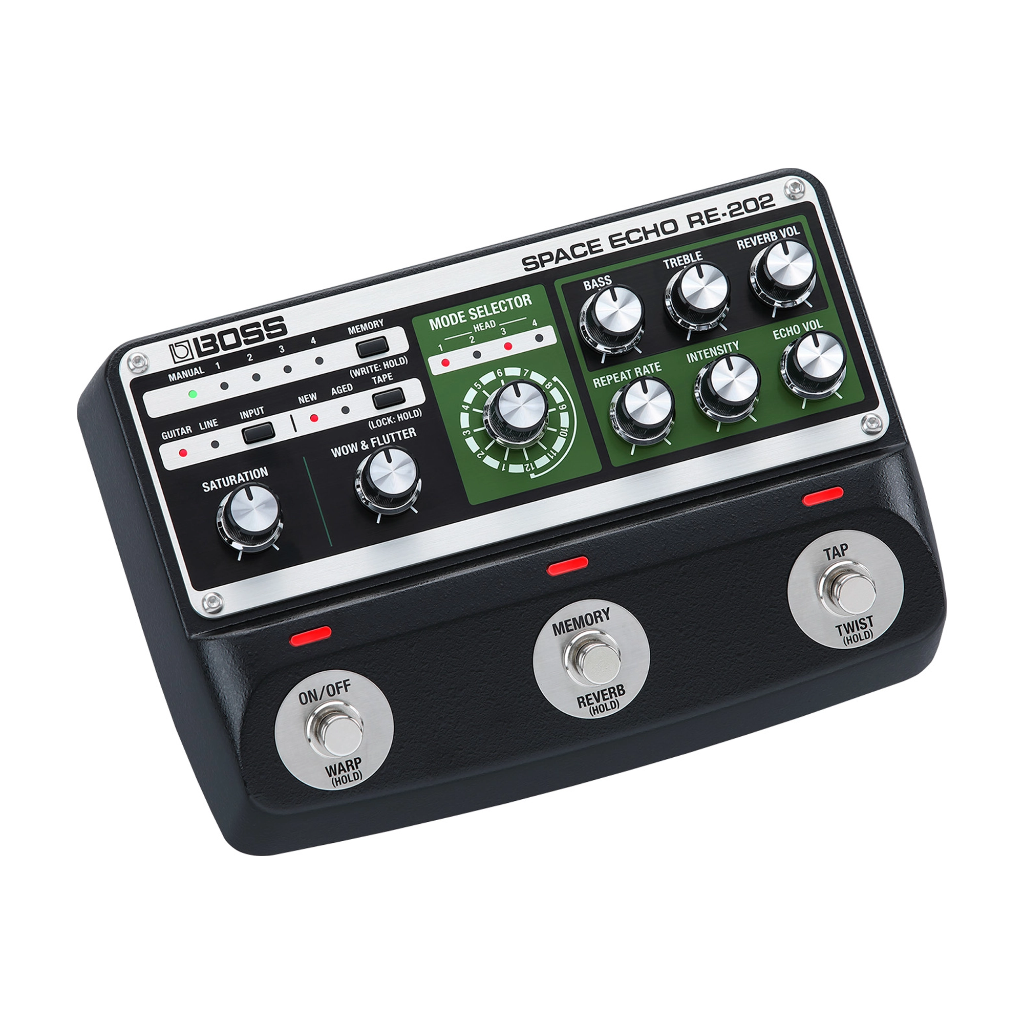 Pedal de Delay Digital Boss RE-202 Space Echo