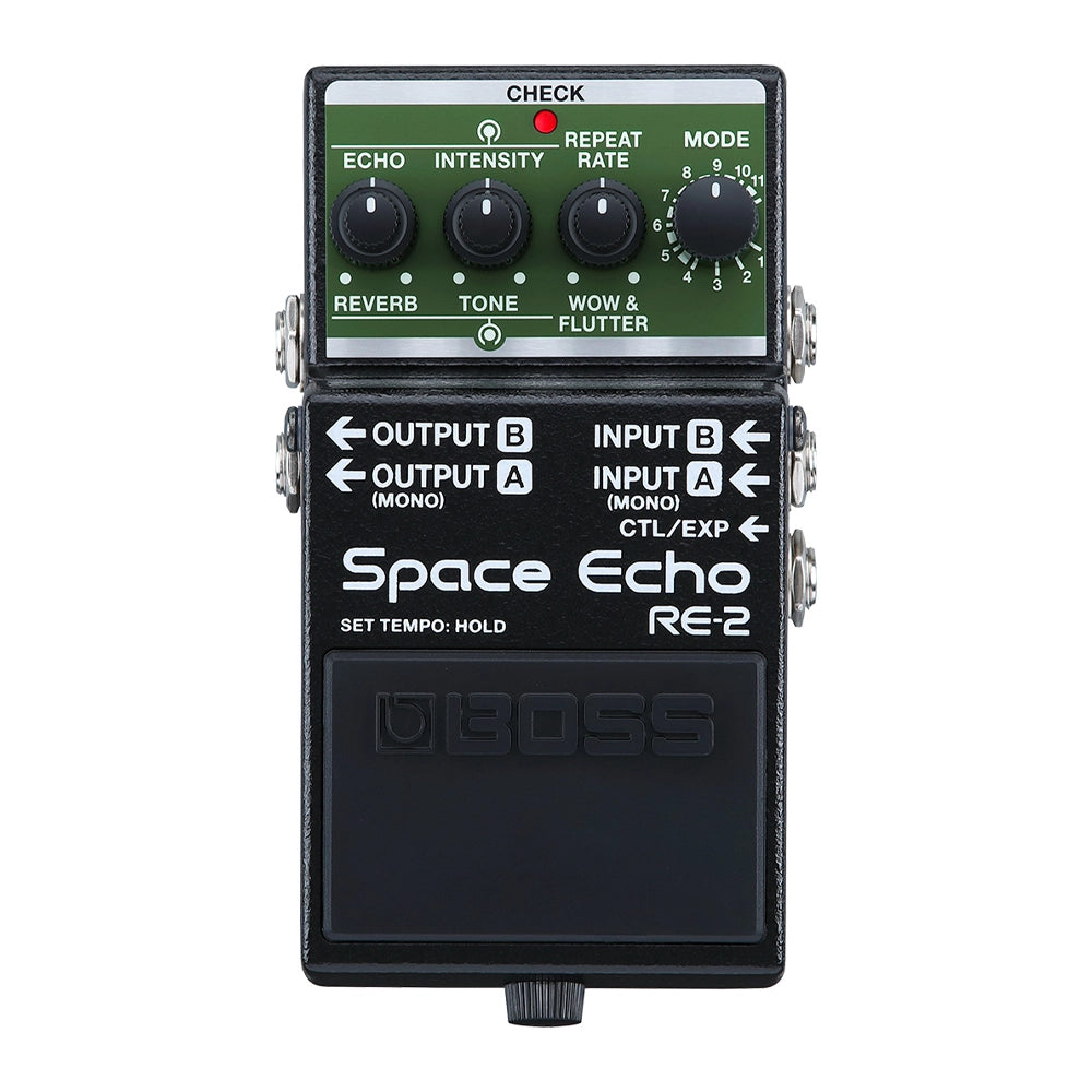 Boss RE-2 Space Echo Delay And Reverb Effects Pedal