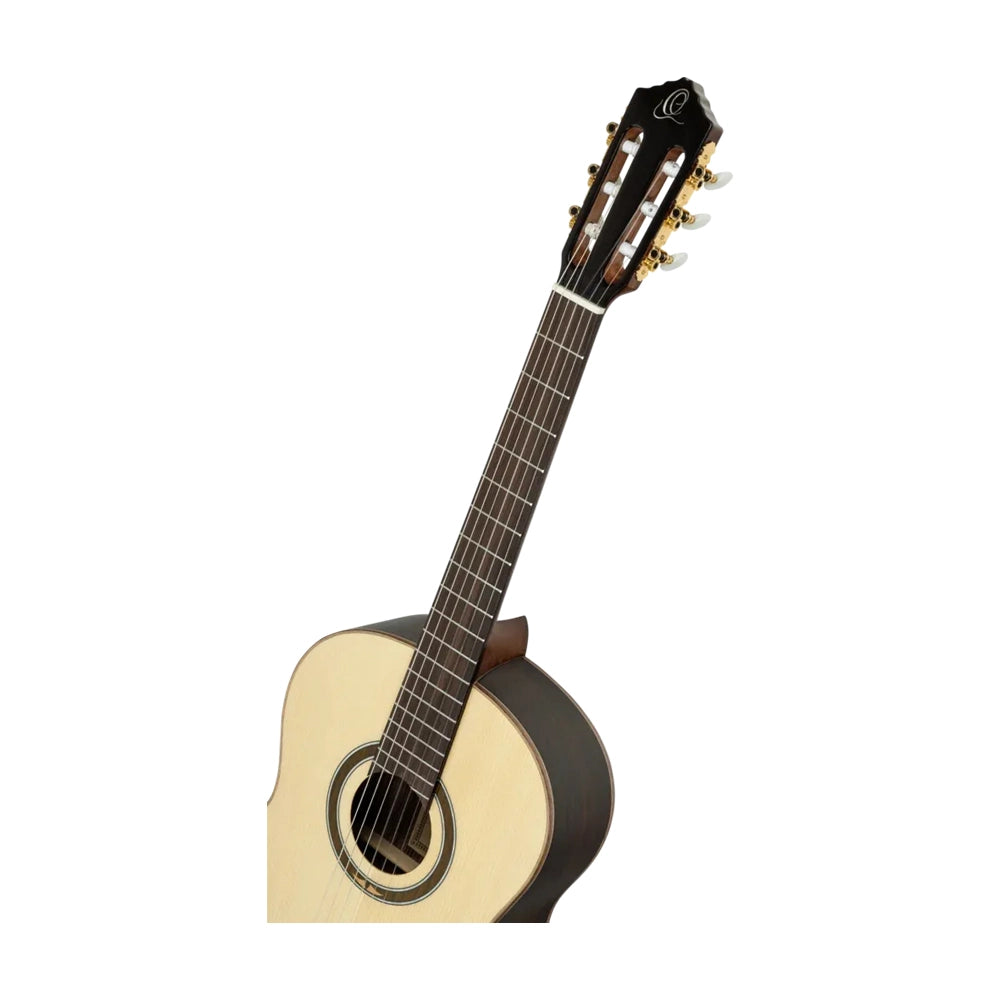 Ortega Performer Series Solid Top Acoustic-Electric Nylon Classical Guitar W/ Bag