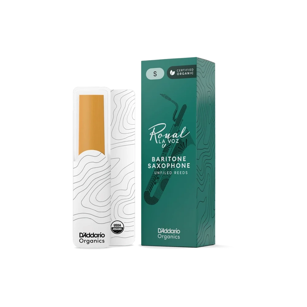 D'Addario Royal La Voz Baritone Saxophone Reeds - Soft