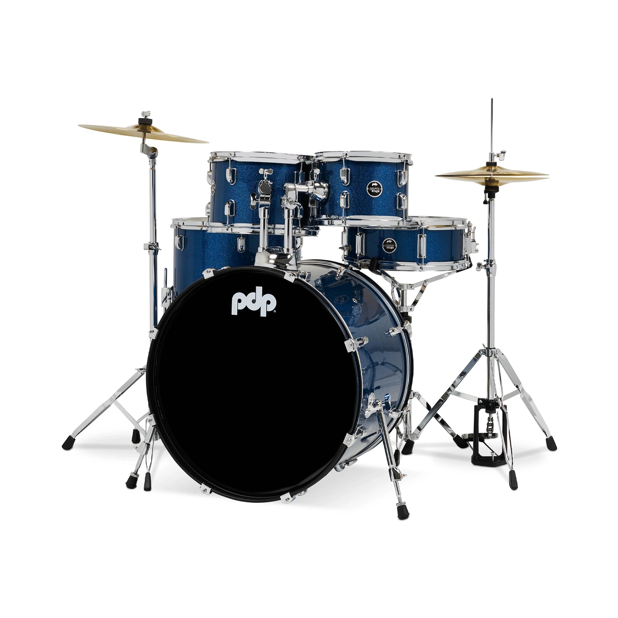 PDP Centerstage 22" 5-Piece Complete - Royal Blue Sparkle