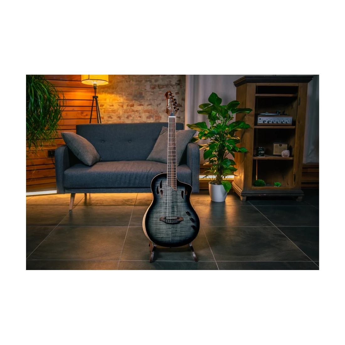 Ortega RTPG-LS1 TourPlayer Series Solid Spruce Acoustic-Electric Guitar