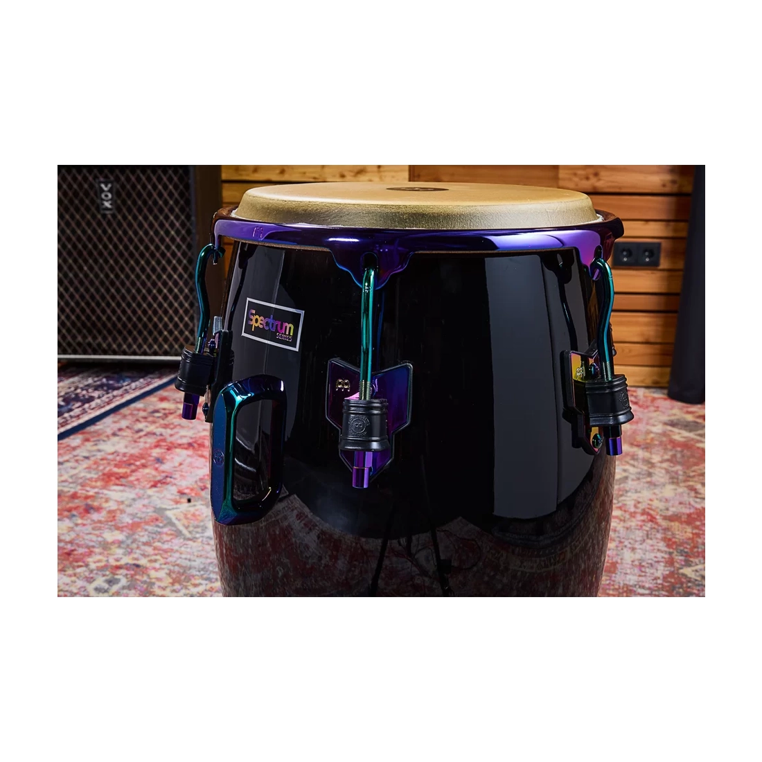 Meinl Percussion Spectrum Series 12.5" Siam Oak Tumba - Phantom Black