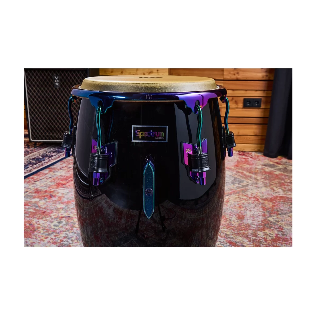 Meinl Percussion Spectrum Series 12.5" Siam Oak Tumba - Phantom Black