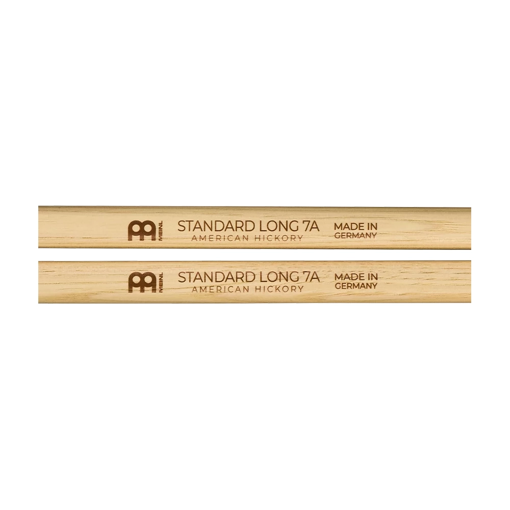 Meinl Standard Long 7A Drumsticks - American Hickory