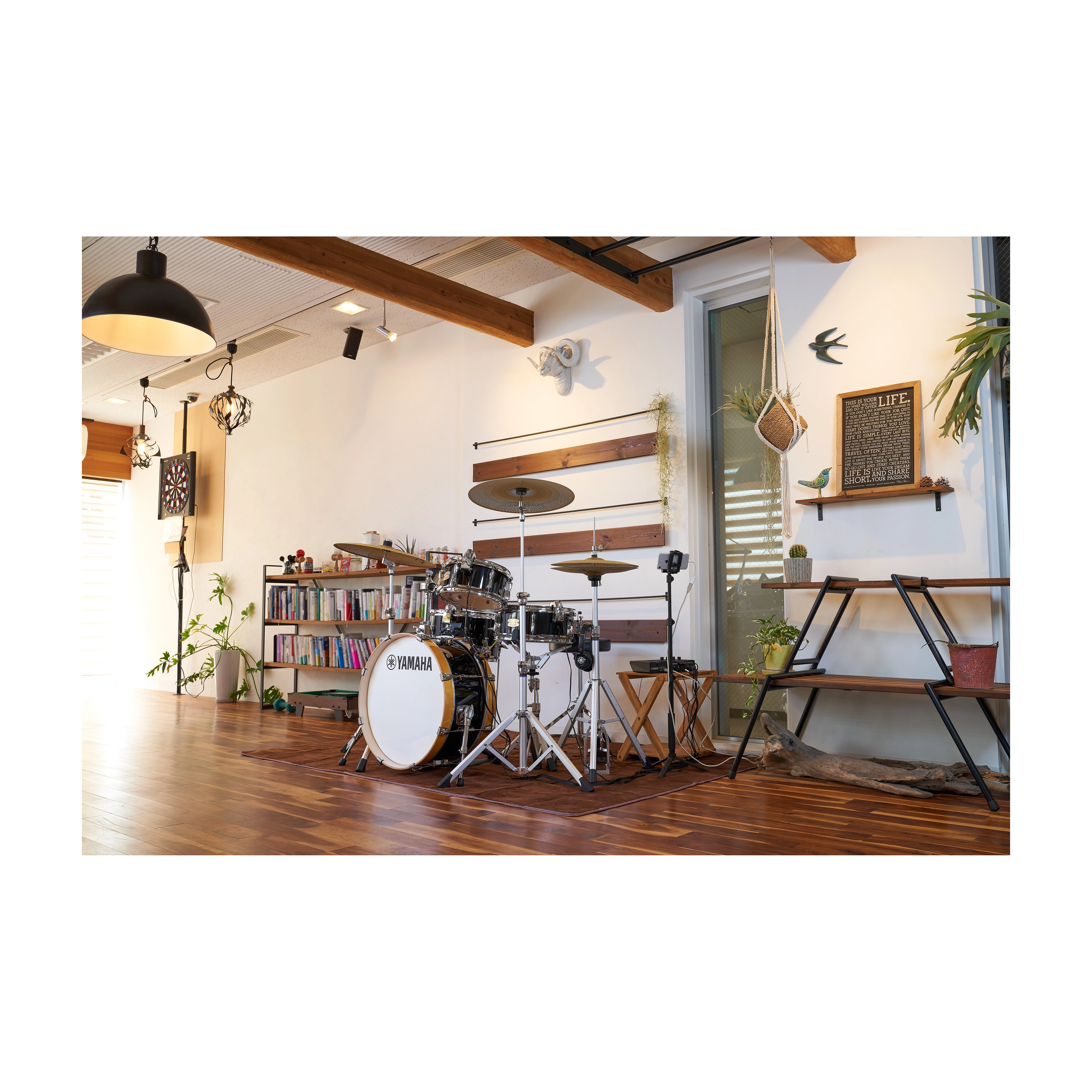 Yamaha SBP0F4H Stage Custom Hip 4-Piece Shell Pack