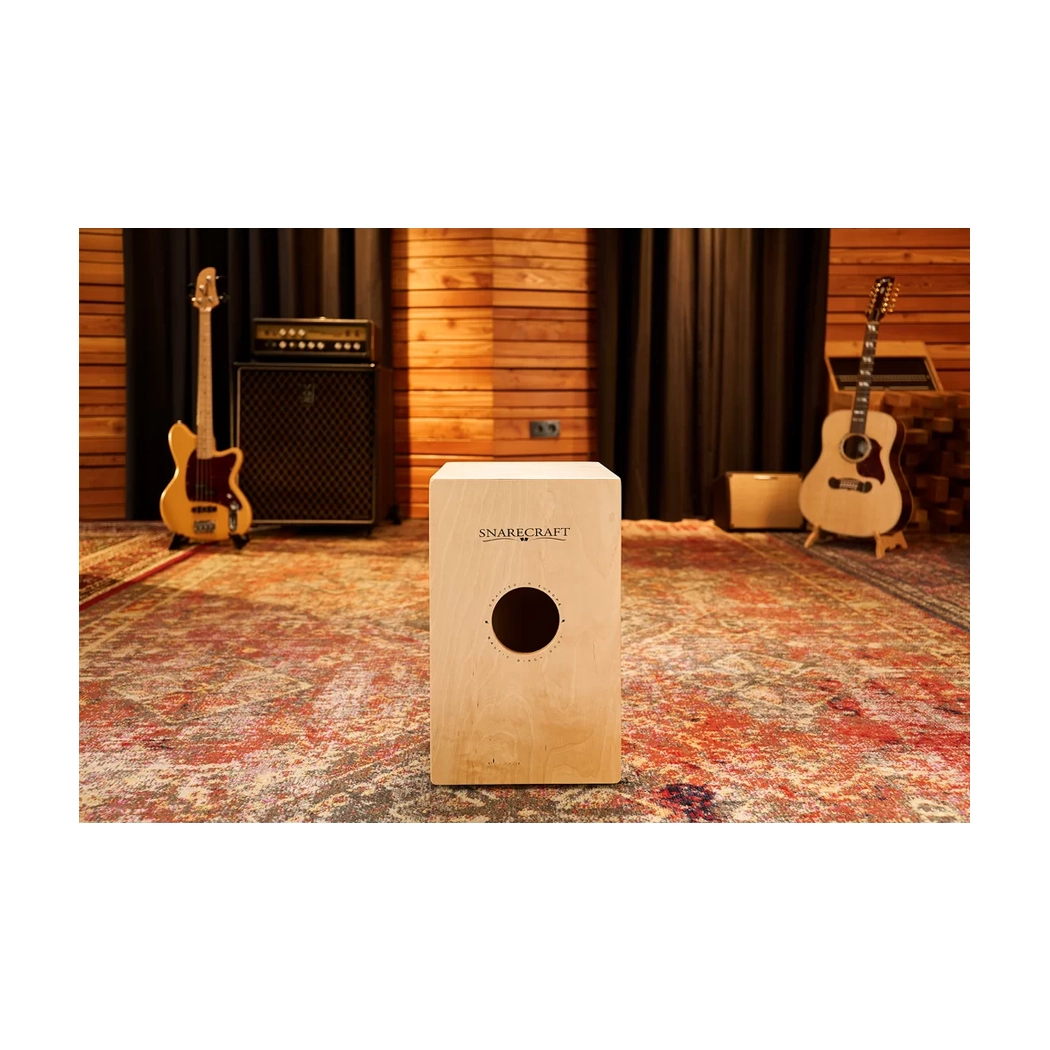 Meinl Percussion Snarecraft Cajon - Burl Wood