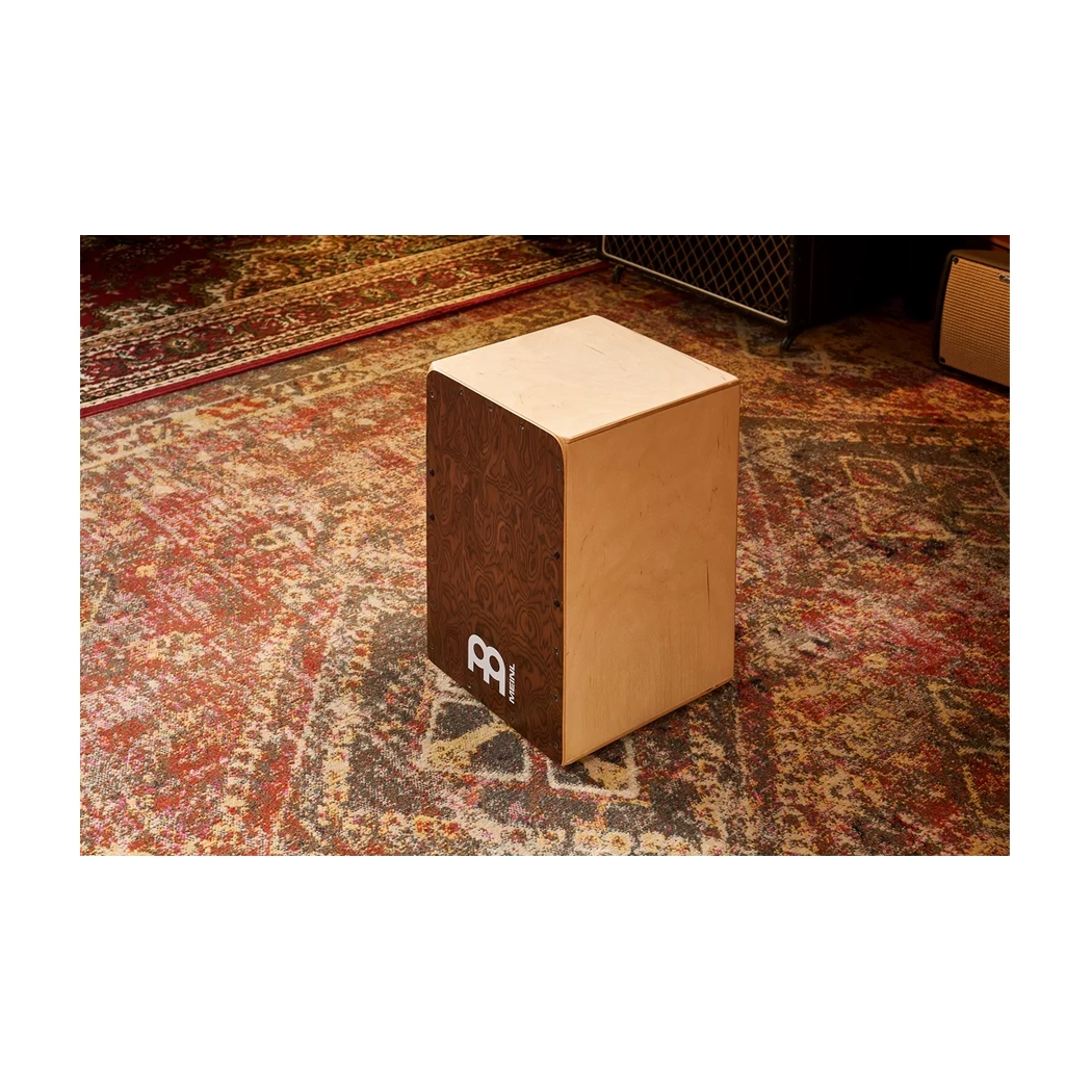 Meinl Percussion Snarecraft Cajon - Burl Wood