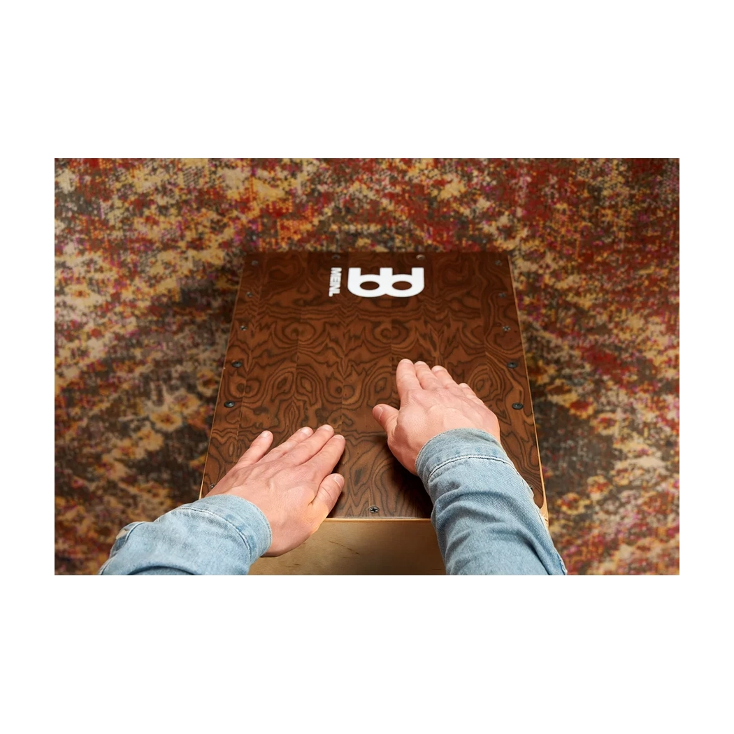 Meinl Percussion Snarecraft Cajon - Burl Wood