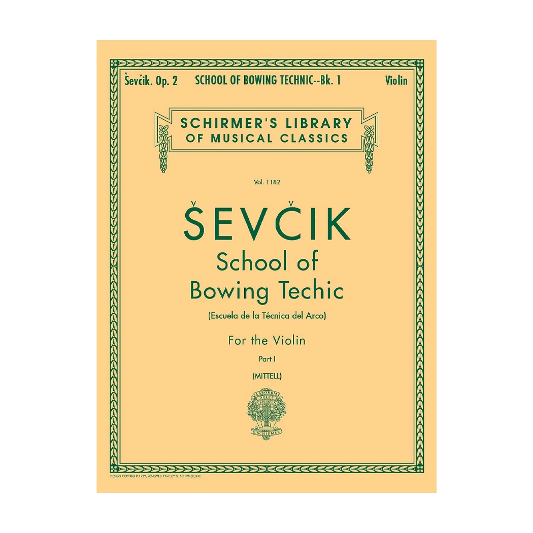 Otakar Sevcik School of Bowing Technics, Op. 2 – Book 1