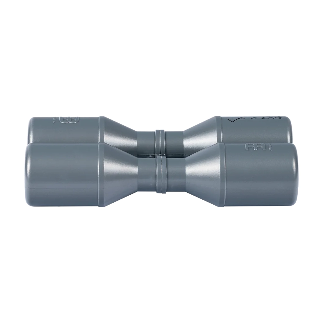 Meinl Percussion Artist Series Luis Conte Stadium Shaker Grey front side view