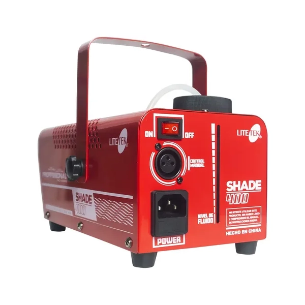 Lite Tek Fog Machine with LEDs - 400 watts back panel view