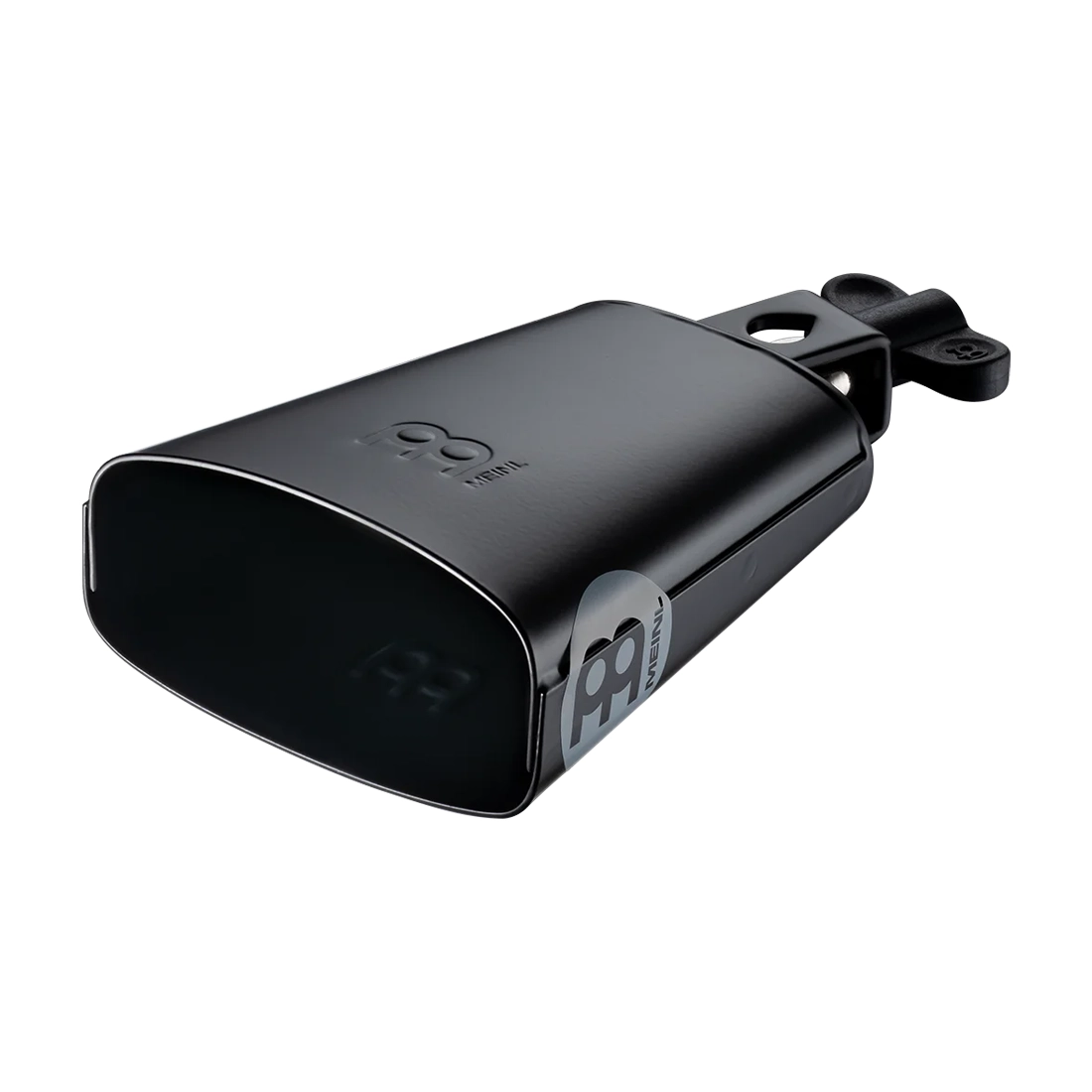 Meinl Percussion 4.75" Steel Cowbell - Black Finish front angle view