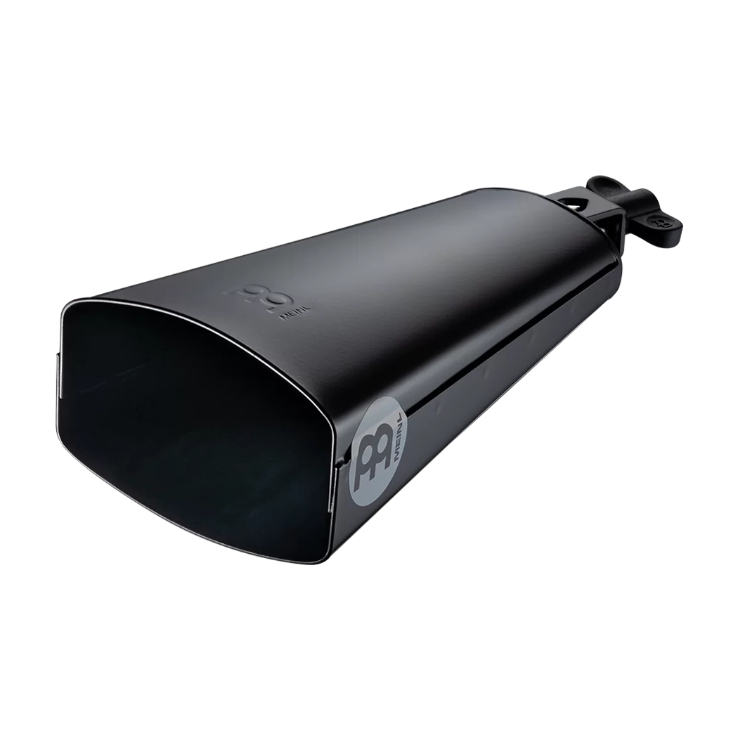Black Powder Coated Steel Cowbell, 8 1/2-Inch