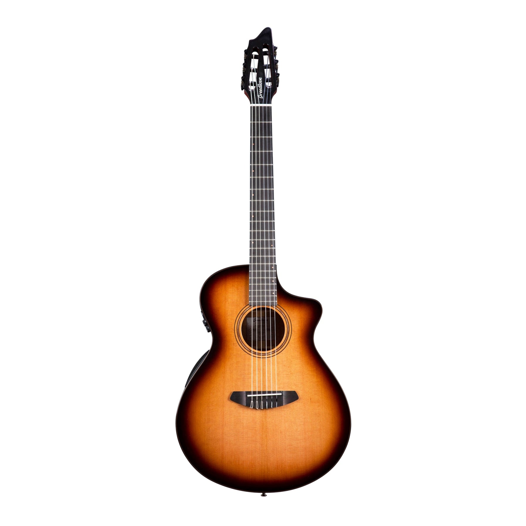 Breedlove Organic Solo Pro Concert Ce Nylon-String Acoustic-Electric Guitar - Edgeburst