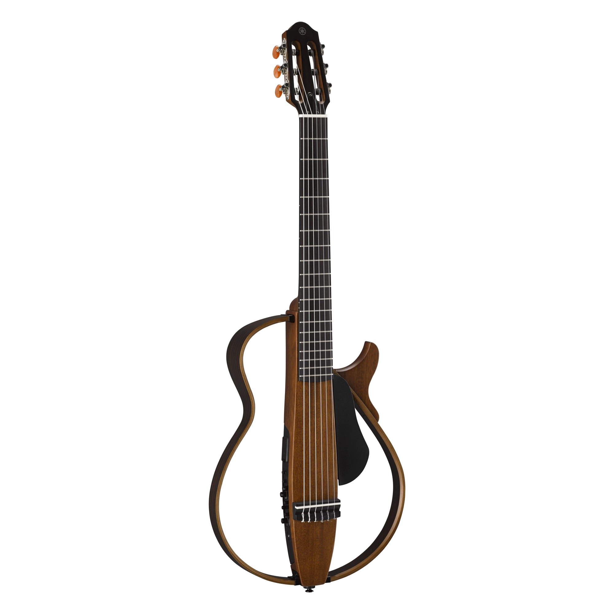 Front view of Yamaha SLG200N Nylon String Silent Classic Guitar