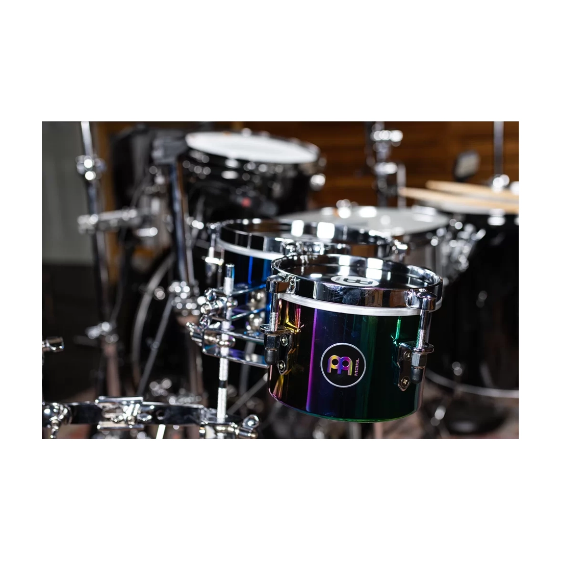Meinl Percussion Drummer 6" And 8" Steel Timbales - Spectrum