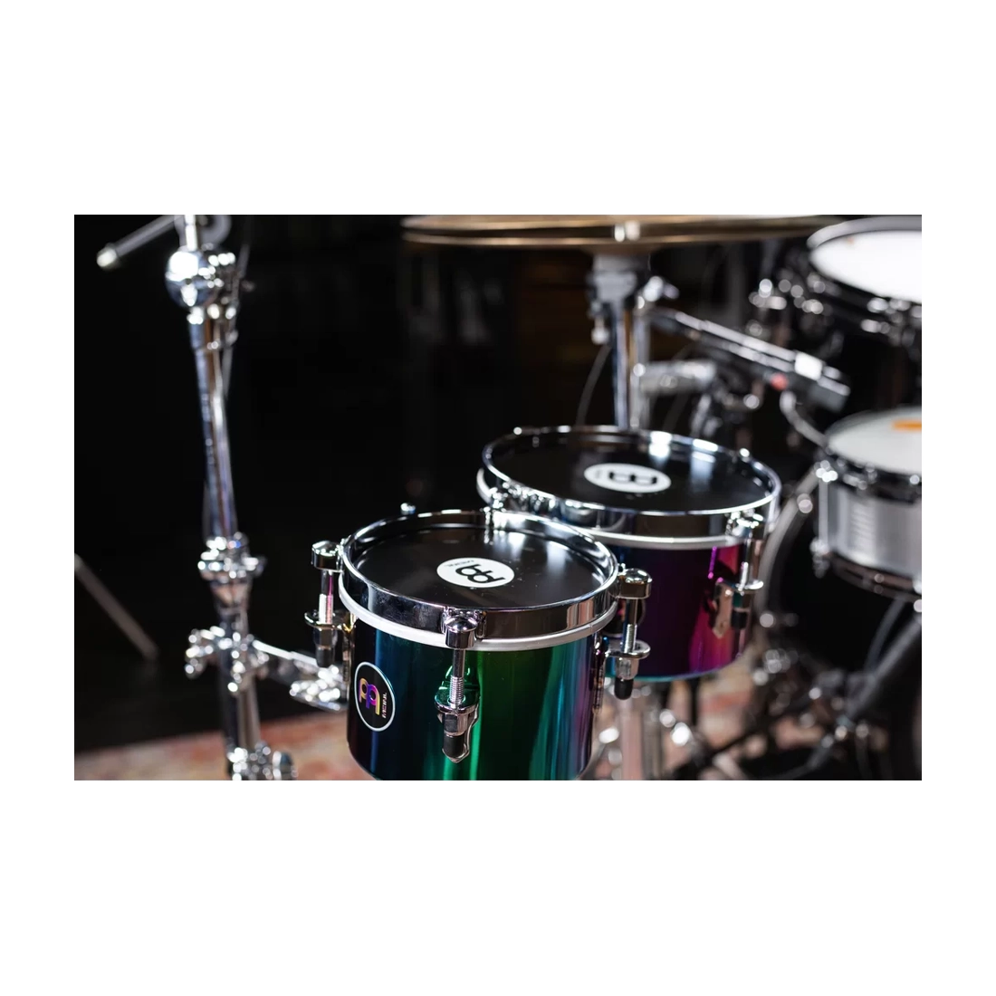 Meinl Percussion Drummer 6" And 8" Steel Timbales - Spectrum