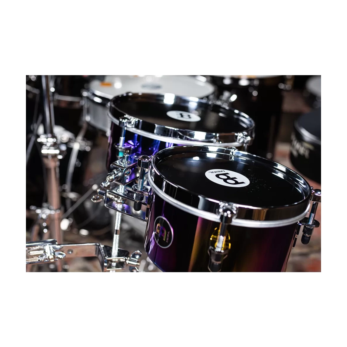 Meinl Percussion Drummer 8" And 10" Steel Timbales - Spectrum