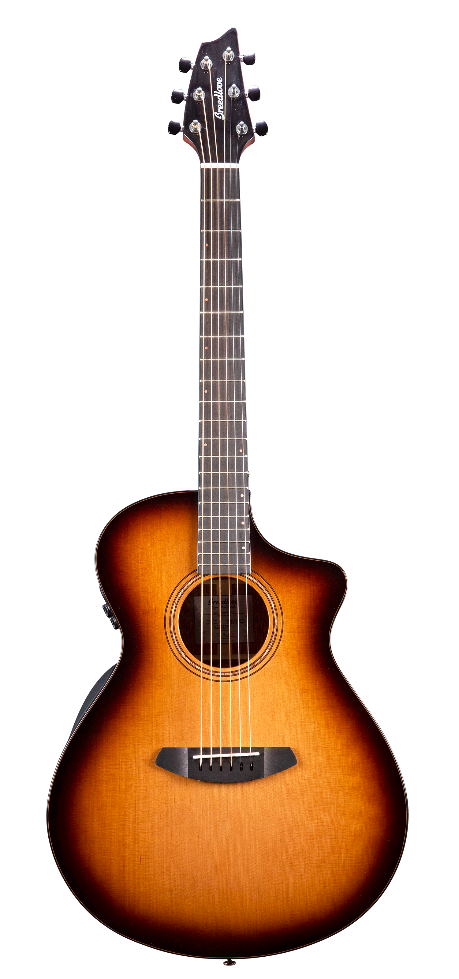 Breedlove Organic Solo Pro Concert Ce Acoustic-Electric Guitar - Edgeburst