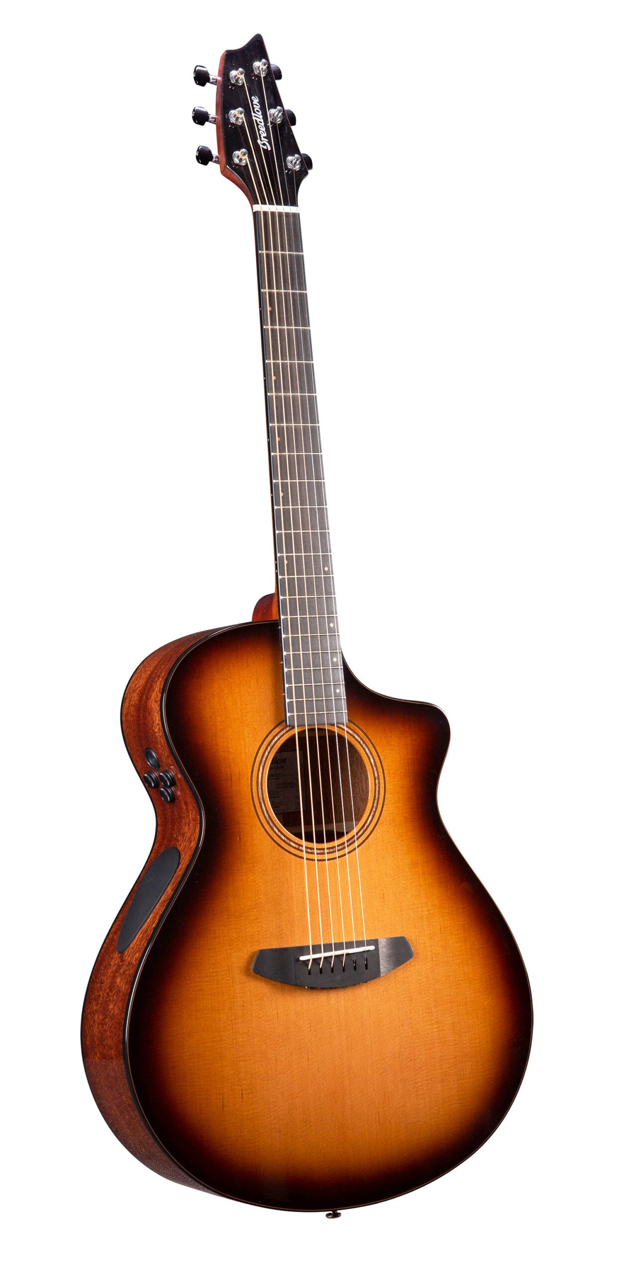 Breedlove Organic Solo Pro Concert Ce Acoustic-Electric Guitar - Edgeburst