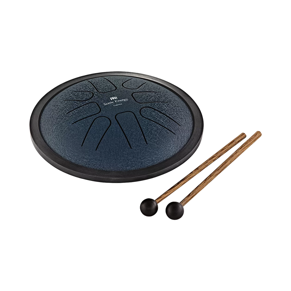 Meinl Sonic Energy SSTD2NB Small Steel Tongue Drum In G Minor - Navy Blue