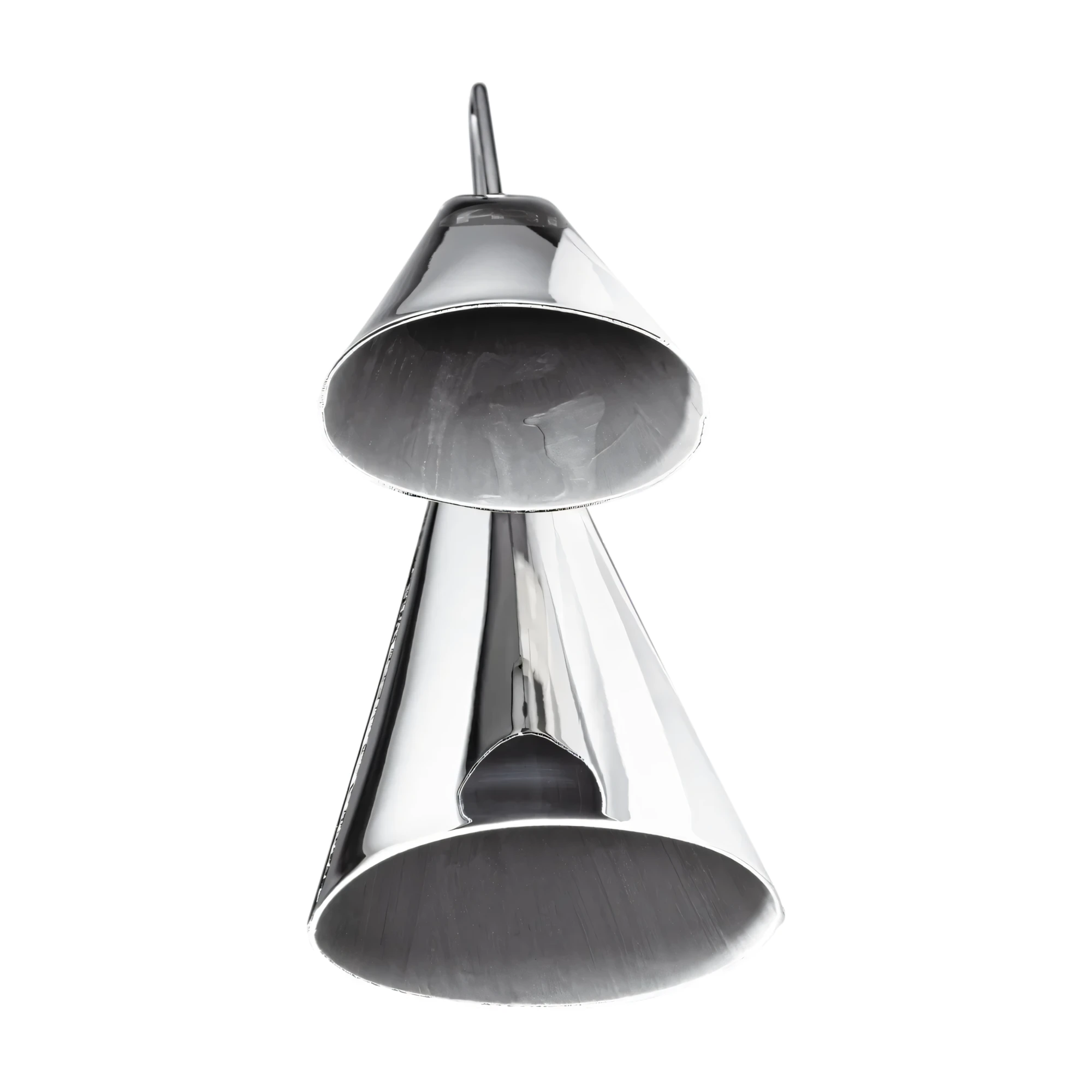 Below view of Meinl STBAG3-CH Traditional Medium Steel Agogo