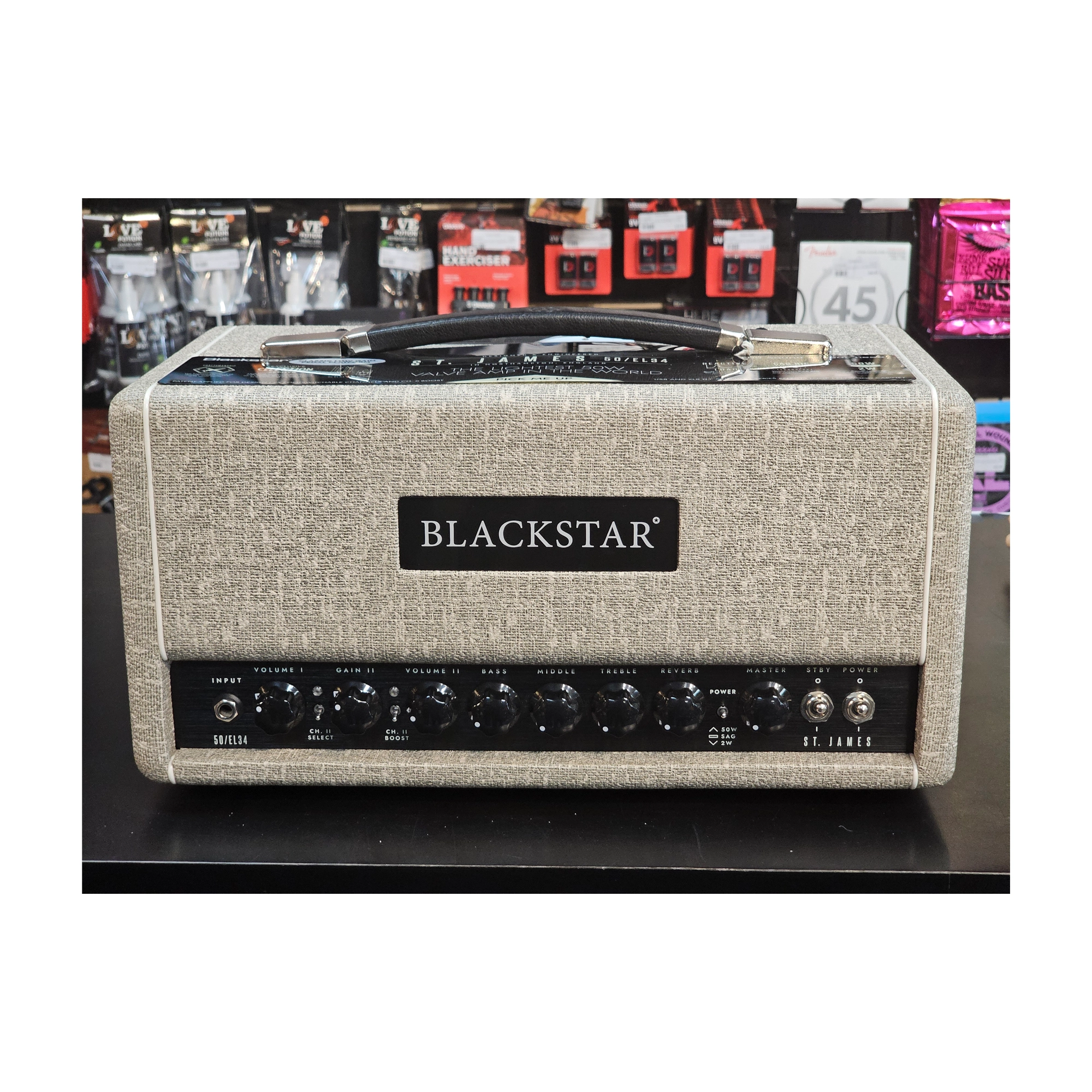 Amplificador de Válvulas Blackstar St James 50W - Fawn