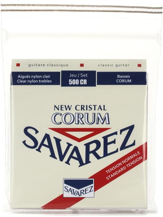 Savarez S.A 500cr New Cristal Corum .028-.042 Standard-Tension Nylon Classical Guitar Strings