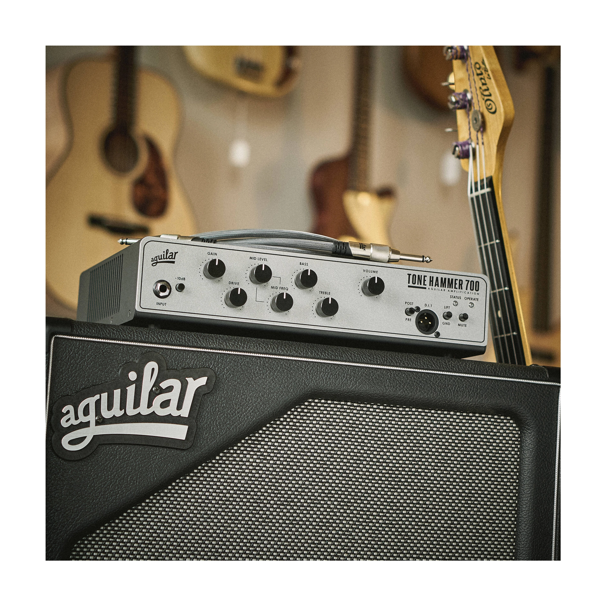 Aguilar TH700V2 Tone Hammer Gen 2 700-watt Bass Amplifier Head