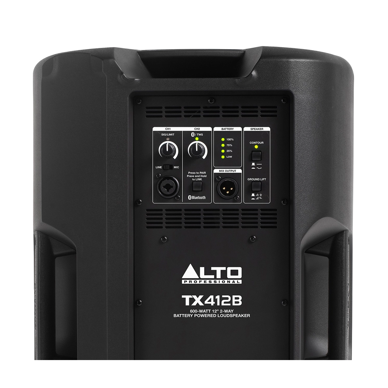 Alto Professional TX412BX Battery Powered 12" Speaker