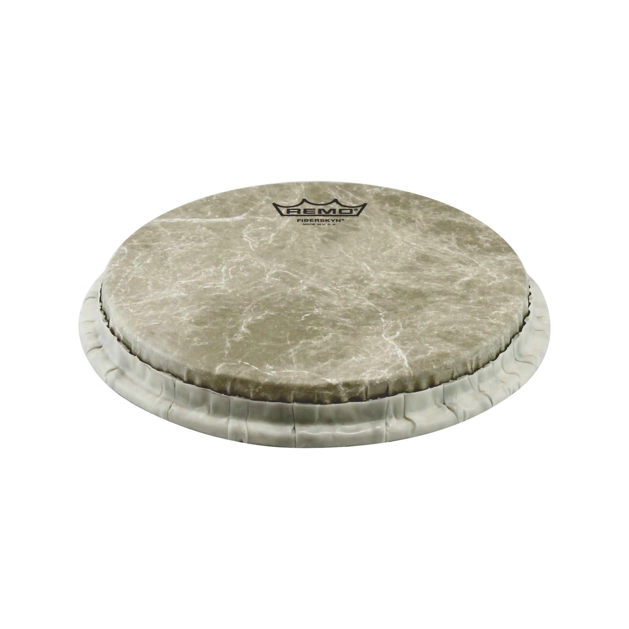 Front view of Remo 8.50" Tucked Fiberskyn Bongo Drumhead