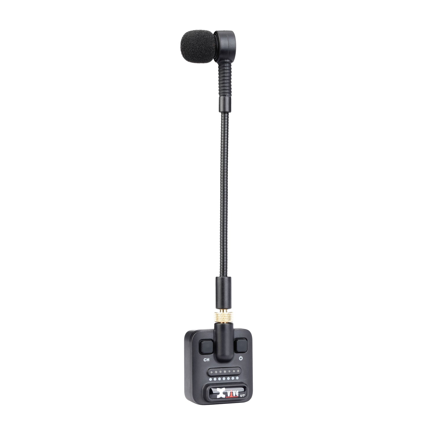 Full view of Microphone with transmitter